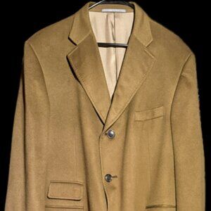 Men's Cashmere Beige overcoat